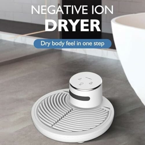 Negative ion dryer for quick body drying